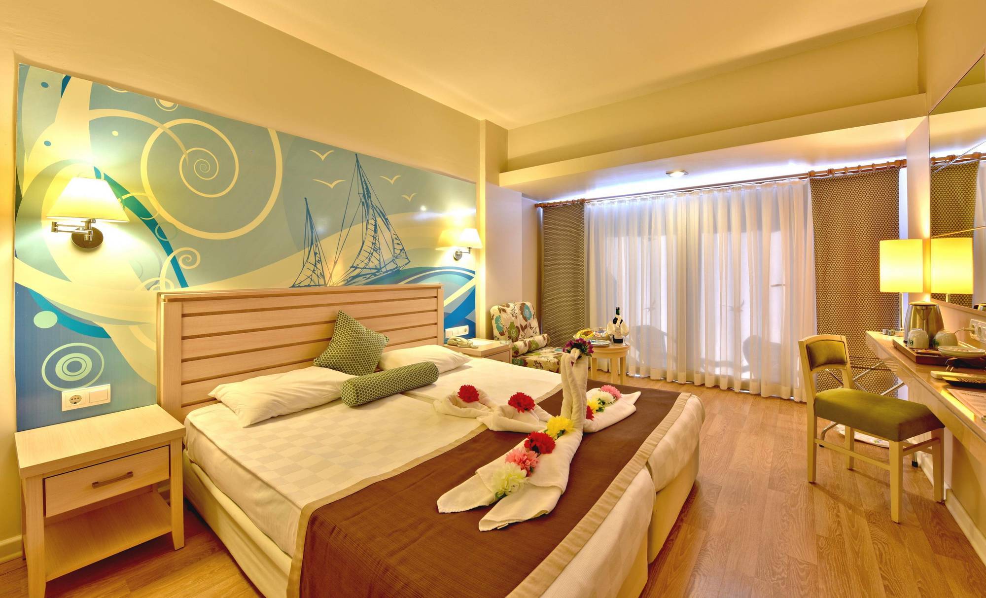 Thalia Beach Resort Hotel Kumkoy Luaran gambar